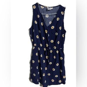 Mimi Chica Sunflower Dress W/ Pockets (Sz XL)